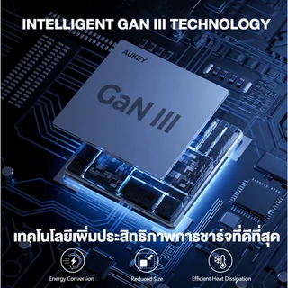 AUKEY PA-F4 หัวชาร์จเร็ว 45W GaN Super Fast Charge 2.0 PD3.0 PPS ชาร์จเร็ว iPhone 17 / Samsung S25