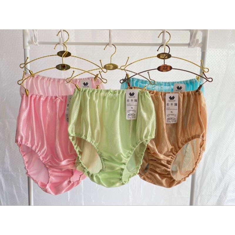 (ราคาต่อ 1 ตัว) Wacoal Panty WU4E48 กางเกงในร้อยยาง