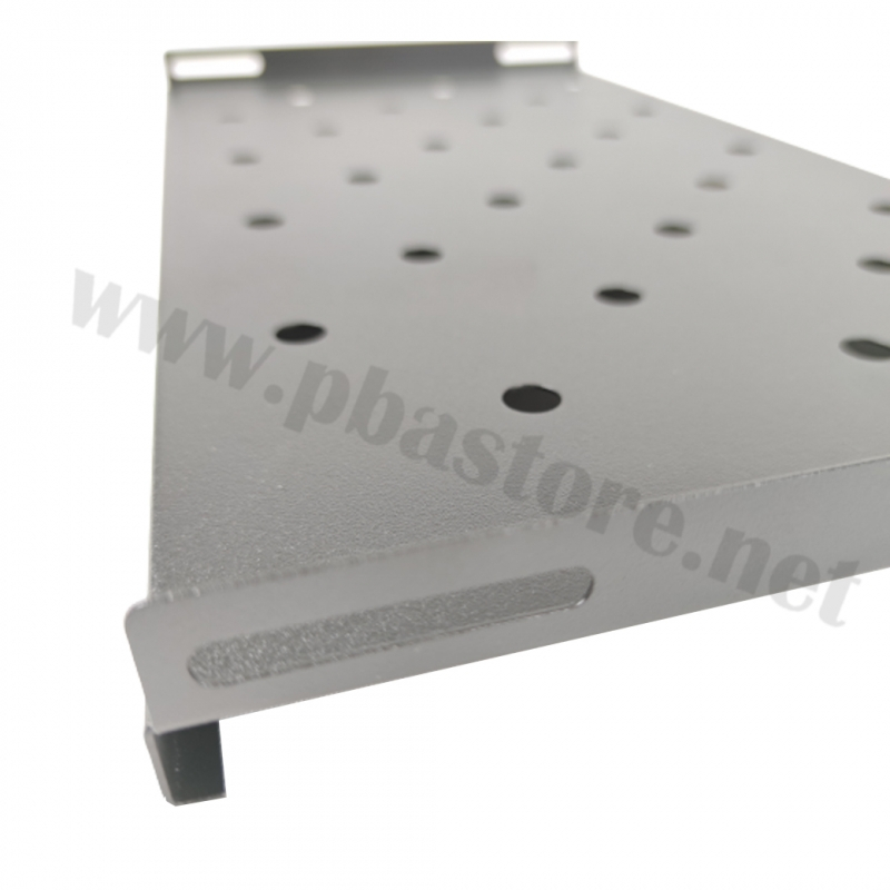 ถาดตู้ RACK 19cm สำหรับตู้ RACK 6U ลึก 40cm. สีดำ HYPERLINK - รูปที่ 2