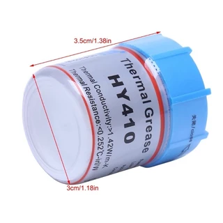 จารบี ซิลิโคน ระบายความร้อน ฮีตซิงค์ นําความร้อนได้ดี Silicone Thermal grease Thermal paste #HY410-Halnziye (1 กระปุก)