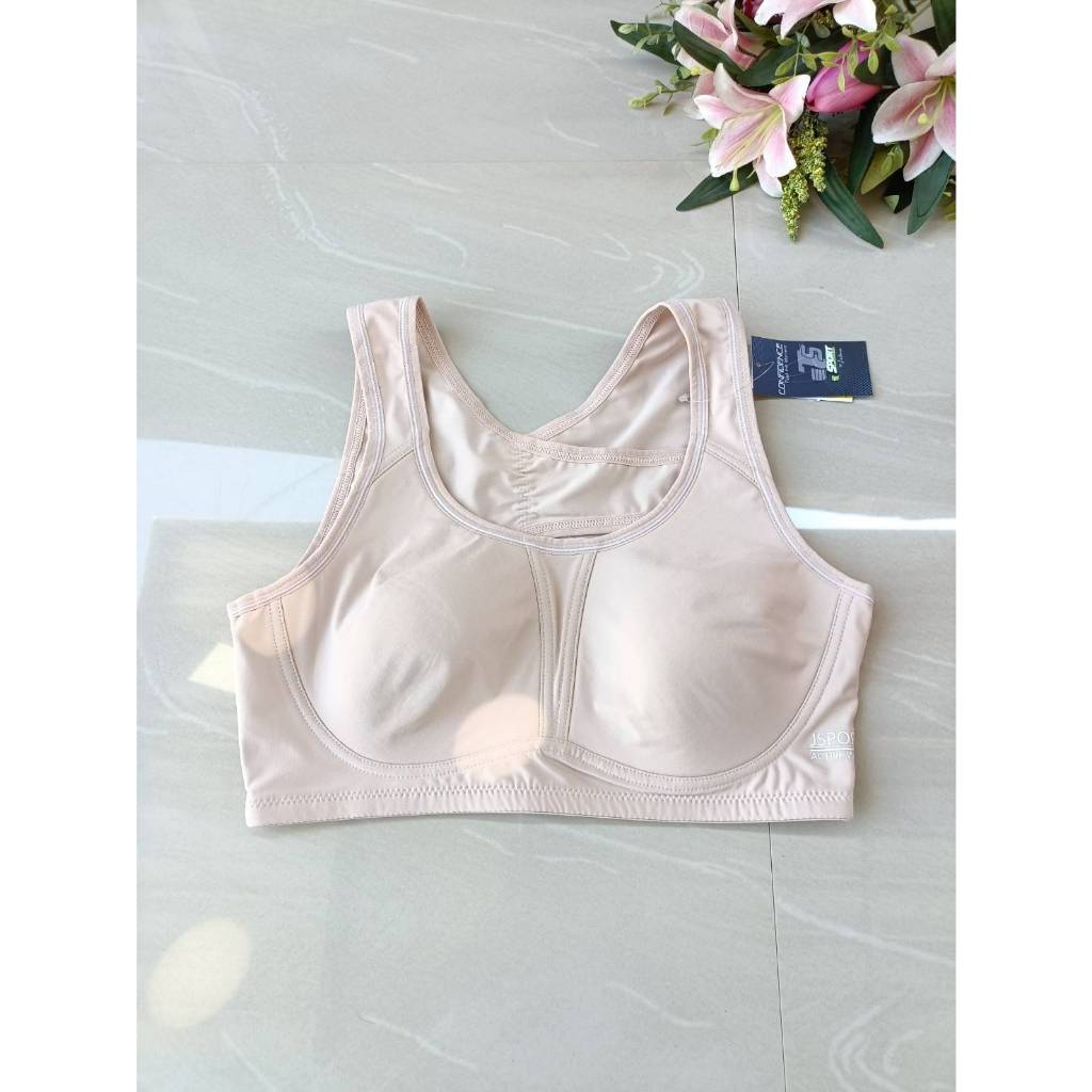 Jintana  SPORT BRA บราไม่มีโครง รูปแบบเต็มทรง (FULL CUP)แบบสวมหัว