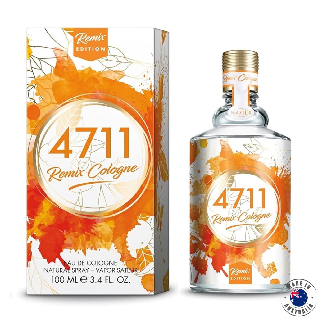 Muelhens 4711 Remix Cologne Orange for Women 100ml น้ำหอมสำหรับผู้หญิงกลิ่นหอมใหม่สุดพิเศษรับประกันล