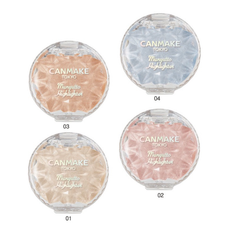 Canmake Munyutto Highlighter ไฮไลท์กลิตเตอร์ เนื้อเจลลี่ เนียนนุ่ม