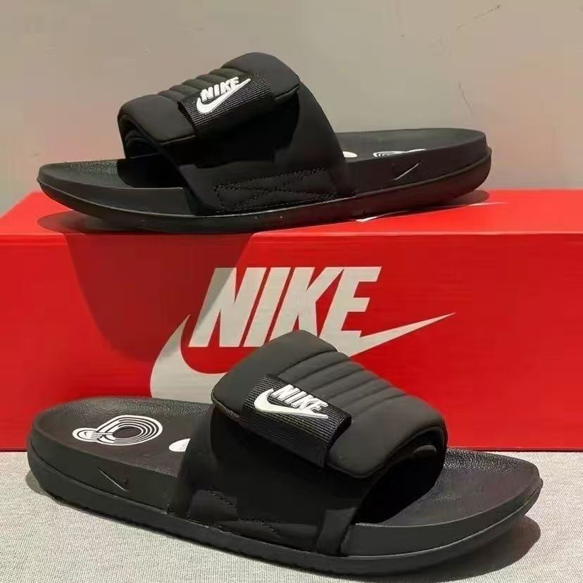 【Nike 】เทรนด์แฟชั่นผู้ชายและผู้หญิงที่มีรองเท้าแตะ Nike วรรคเดียวกัน 36-45