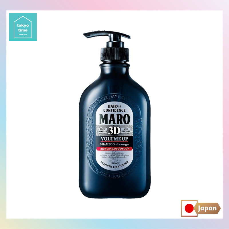 [Maro] แชมพูเพิ่มวอลลุ่มให้หนังศีรษะ 3D [ส่งตรงจากญี่ปุ่น]