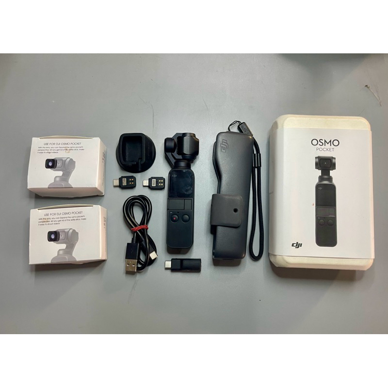 กล้อง DJI Osmo Pocket 1 มือสองสำหรับ VLOG CAFE CONTENT YOUTUBE TIKTOK กล้อง Action Camera มี Gimbal 