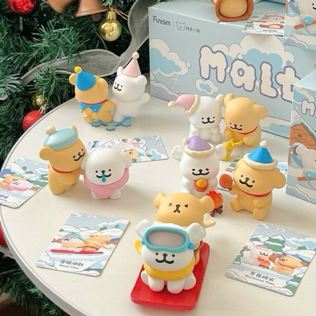 (ใช้โค้ดลด 30% ) Maltese Christmas warm hug