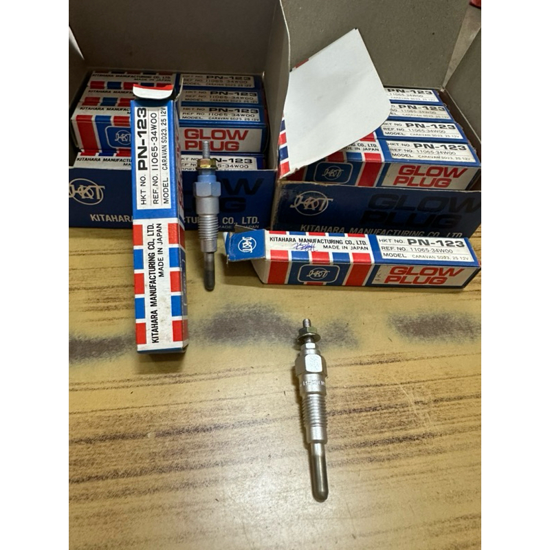 หัวเผา PN-123 (11065-34W00) NISSAN SD23 SD25 ยี่ห้อ HKT