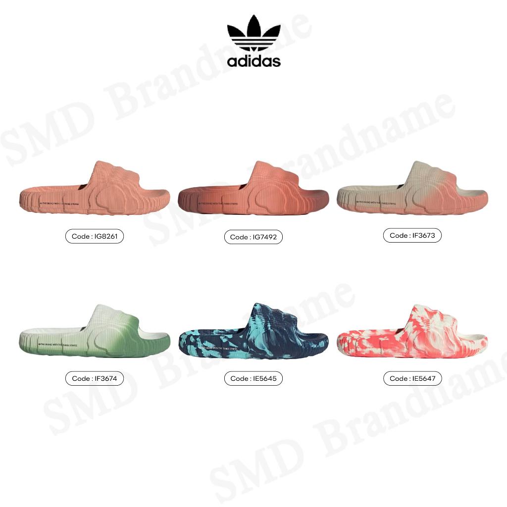 Adidas รองเท้าแตะ รุ่น Adilette 22 Slides สำหรับผู้ชาย ผู้หญิง สินค้าแท้จากชอป 100%