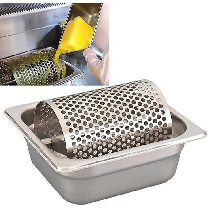 ที่ทาเนย Stainless steel butter roller ลูกกลิ้งทาเนยสแตนเลส