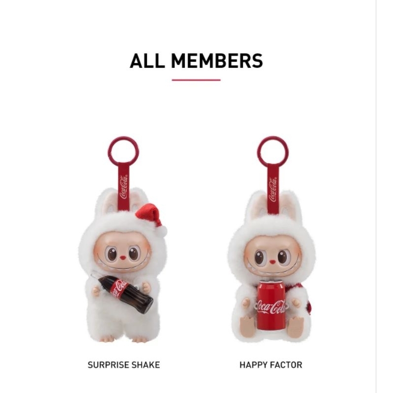 [พรีออเดอร์]POP MART THE MONSTERS COCA-COLA SERIES-Vinyl Face Blind Box ของแท้