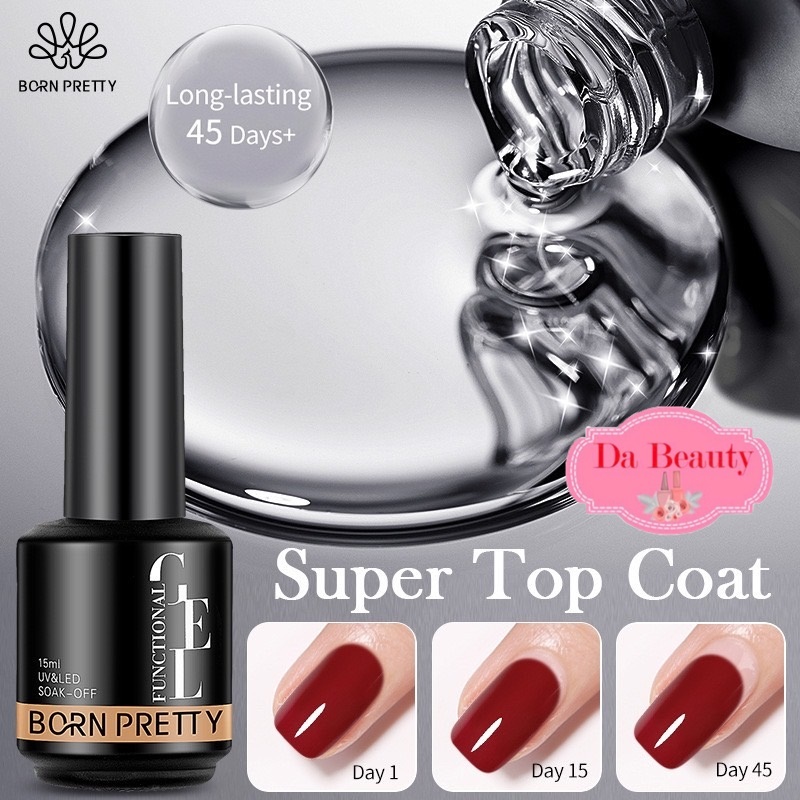Born PRETTY Top Coat / Base Coat 15 ml.พร้อมส่งในไทยจ้า