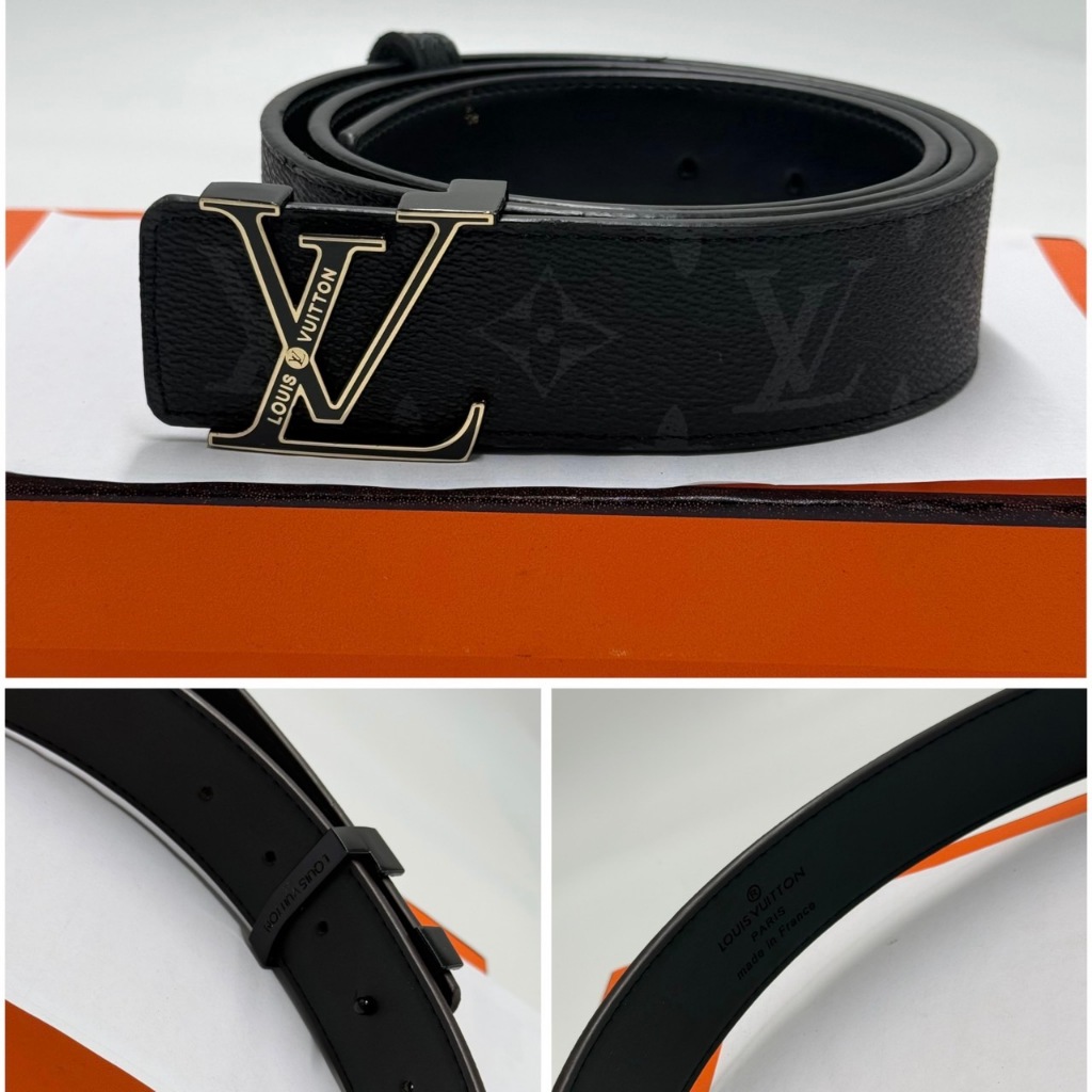 เข็มขัดผู้ชาย แอลวีแบบมาใหม่ขนาดกวาง 3.8 cm มีหลายสีให้เลือกของอยู่ในไทยจัดส่งรวดเร็ว
