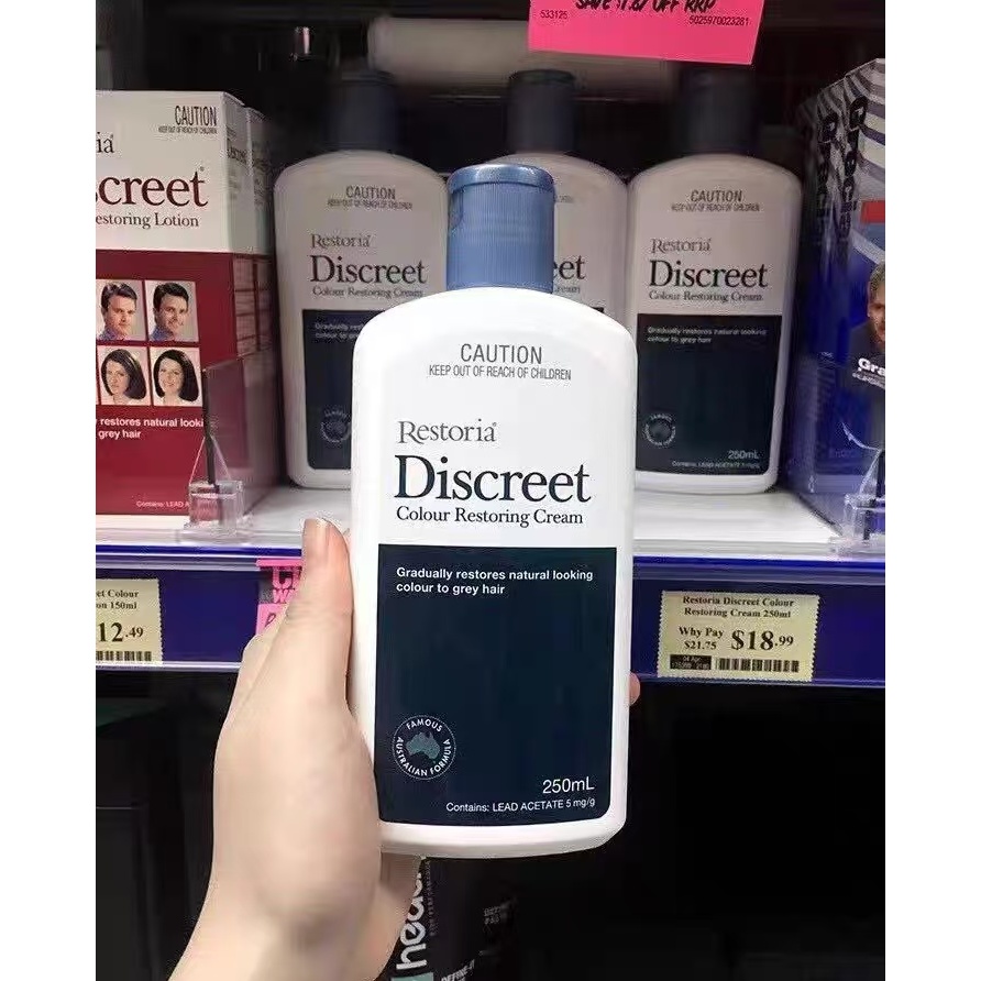 Restoria Discreet Colour Restoring Cream 250ml