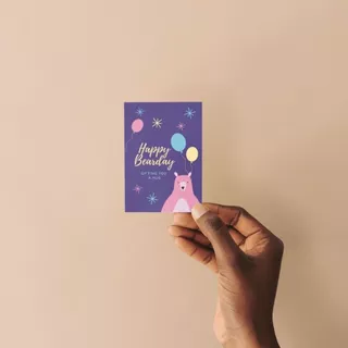 การ์ดวันเกิด อวยพรวันเกิด HAPPY BIRTHDAY CARD น่ารักๆ (Set 2) มีให้เลือก 20 ลาย