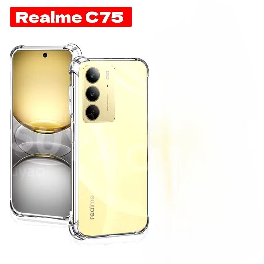 เคสใส กันกระแทก สำหรับ Oppo Realme14 Pro C85 C75 C75X C61 รูปที่ 3