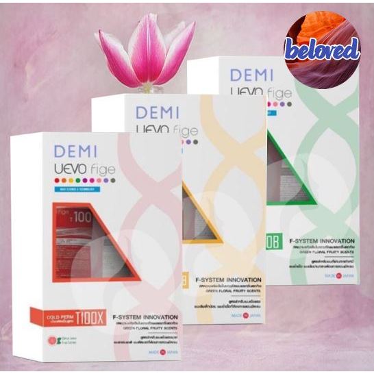 DEMI UEVO FIGE T100X/CT80XB/C60B 400 ml น้ำยาดัดผม แบบดัดเย็น