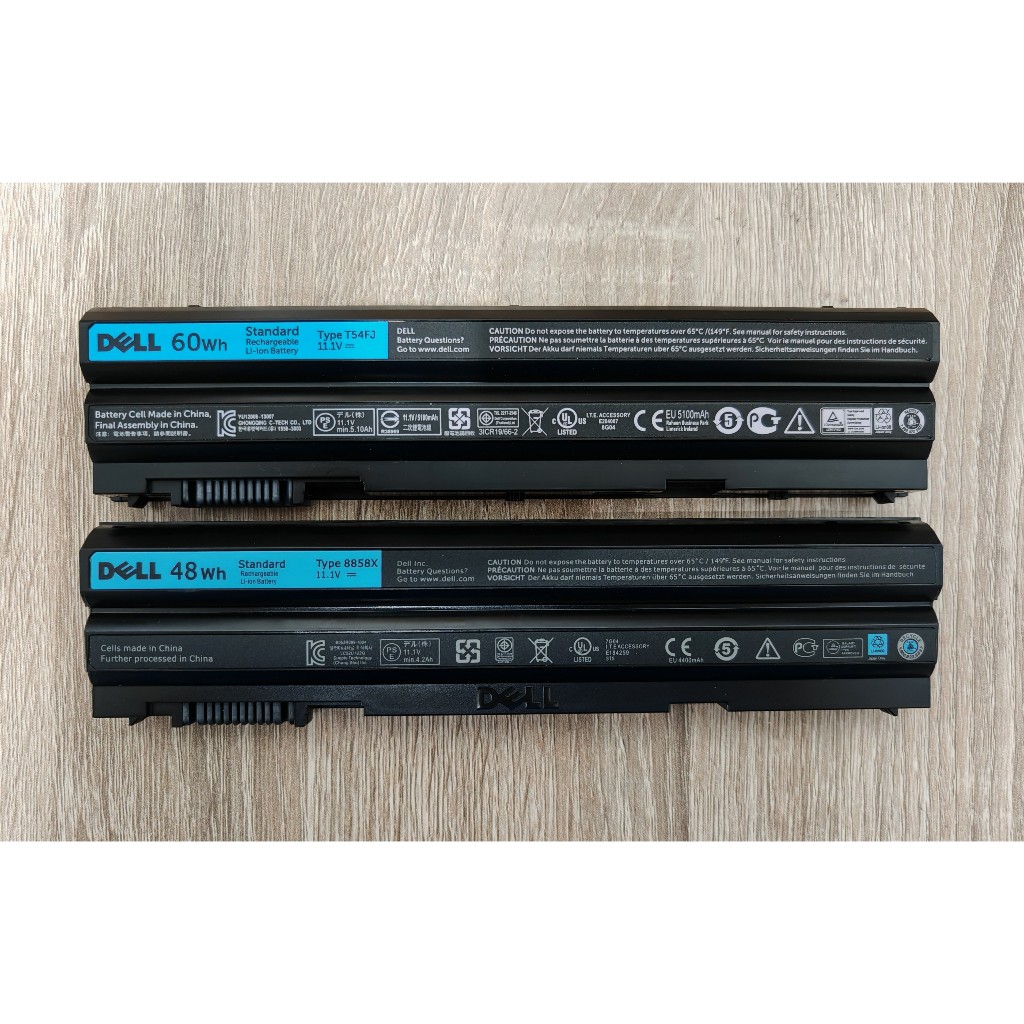 ✨ แบตเตอรี่โน๊ตบุ๊ค For Dell T54FJ 8858X สำหรับ Dell Latitude E5420E5430 E5520 E5530 E6420 E6430 E6520 E6530 T54F3 M5Y0X