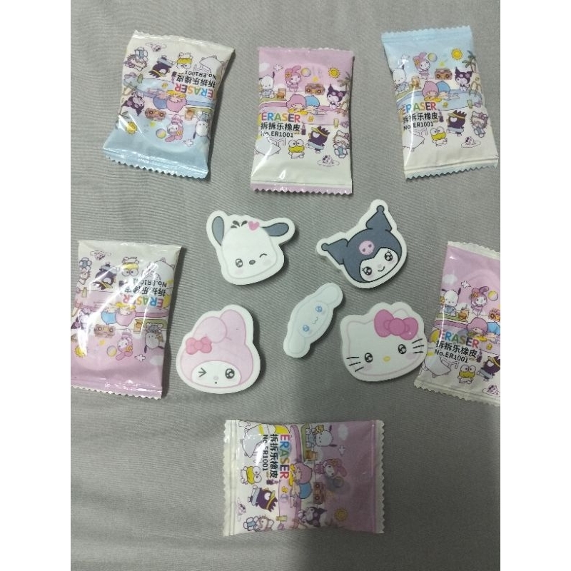 ยางลบสุ่ม Sanrio 5 บาท