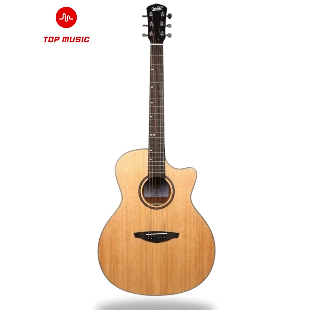 กีตาร์โปร่ง Veelah VGACSM Acoustic Guitar