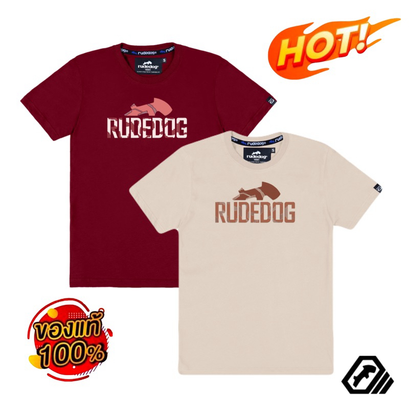 Rudedog รุ่น Cleave เสื้อยืดrudedog เสื้อrudedog รุ่นใหม่ ของแท้