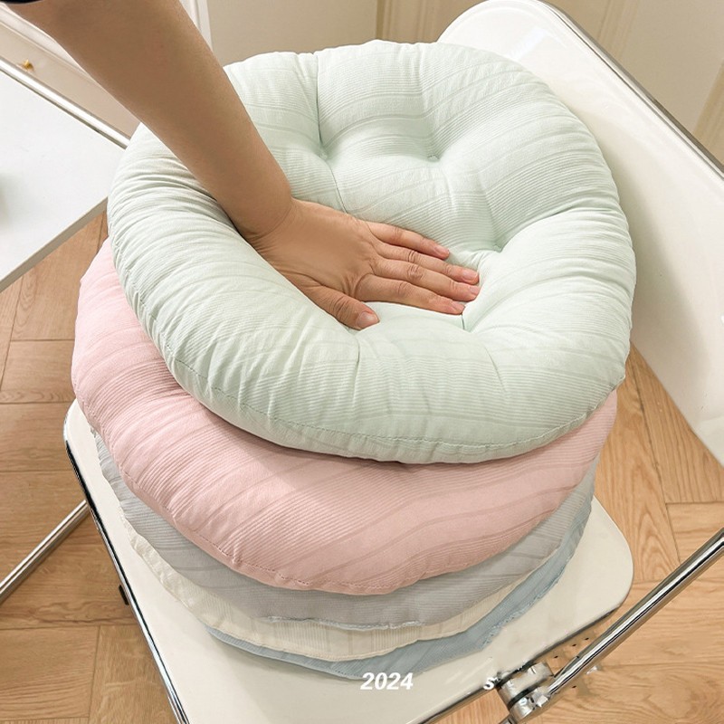 เบาะรองนั่ง เบาะรองนั่งเก้าอี้ ขนาด40x40cm หนานุ่มนั่งสบาย ใช้พิงหลังได้ เบาะรองนั่งทรงสีเหลี่ยม - รูปที่ 2