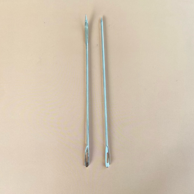 เข็มเย็บกระสอบ/ปลายตรง ปลายงอ/เข็มเย็บกระสอบป่านกระสอบพลาสติก*ขนาด 6 นิ้ว*3 ชิ้น25 บาท/พร้อมส่ง