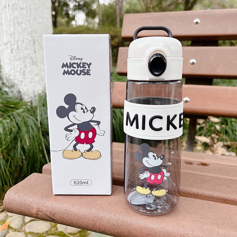 Disney สไปเดอร์แมน 620ml เด็ก ๆ ไปโรงเรียน ขวดน้ํา เด็ก ไป โรงเรียน กระบอกน้ําเด็ก Mickey