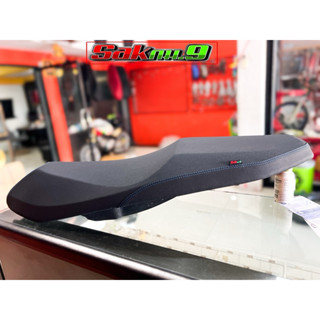 เบาะForza300-350แบบไม่รองเหล็กด้ายสีน้ำเงิน ช้ฟองน้ำเกรดดี ไ…