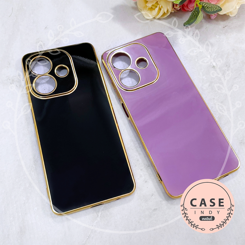 ss C55 M55 S23Ultra S24 S24+ S24FE S24Ultra เคสนิ่ม TPU กันเลนส์กล้องขอบเงา ด้านหลังพาสเทล