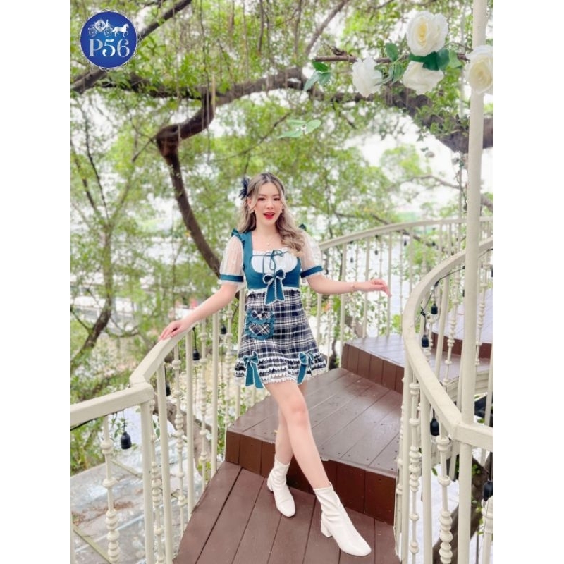 P56 Brand : Mini Dress Size XL มือ2