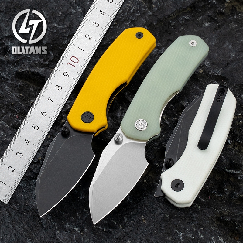 มีดพับ Lightning Planet กลางแจ้ง 14C28N เหล็กความแข็งสูง G10 จัดการ