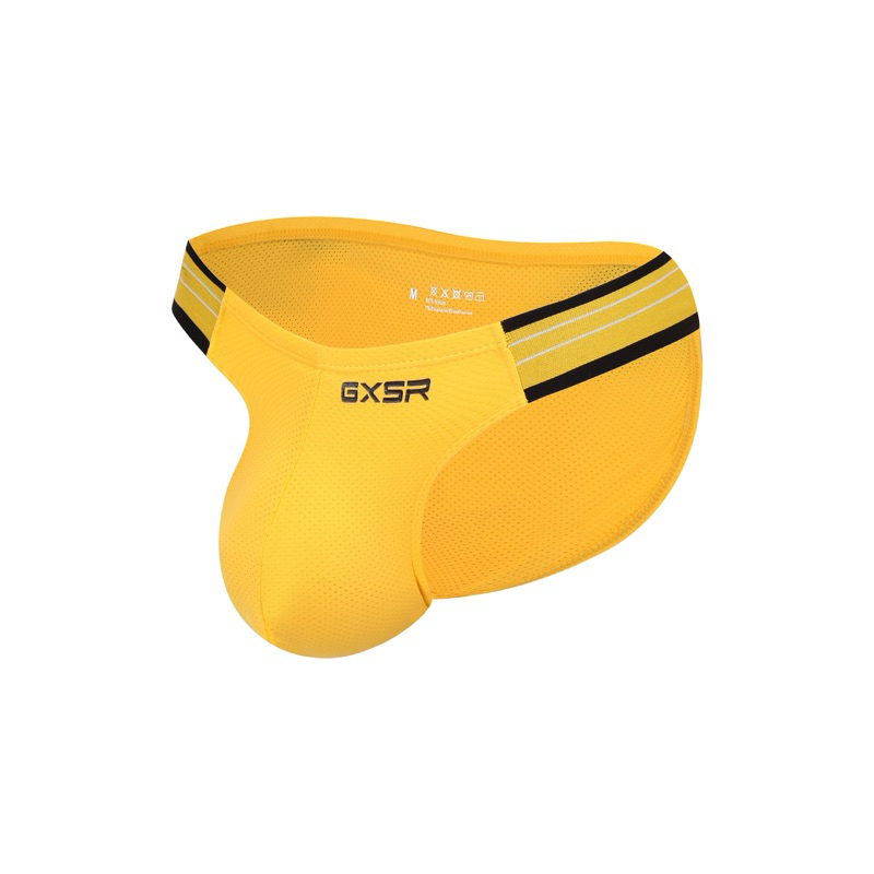 กางเกงในชายGXSR กางเกงในผู้ชายขาเว้า ผ้าฝ้าย เนื้อนุ่ม ยืดหยุ่น ใส่สบาย ราคาถูก สินค้าพร้อมส่ง - รูปที่ 6