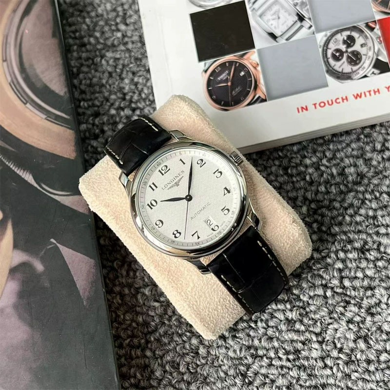 มือสอง99 ใหม่ Longinesกันน้ำอัตโนมัติกล Ruitu คลาสสิกนาฬิกาข้อมือ