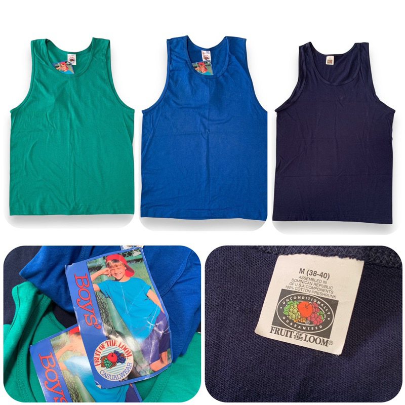 LU121 | Fruit of the loom เสื้อกล้าม ของแท้ นำเข้าจากอเมริกา