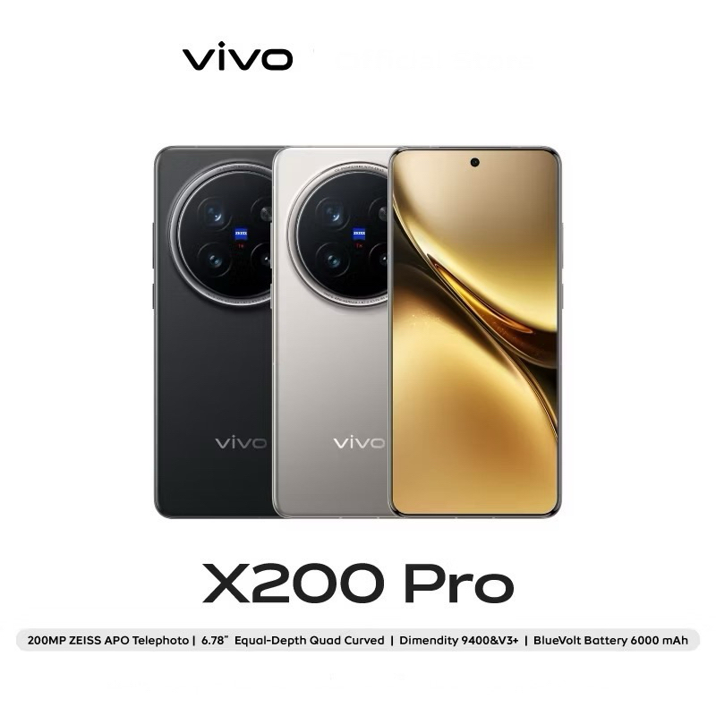Vivo  X200Ultra เครื่องนอก ประกันศูนย์ไทย มีสินค้าพร้อมส่ง
