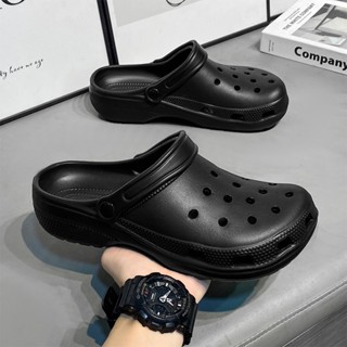 Man.shop New Collection รองเท้าหัวโต แบบสวม พร้อมสายรัดส้น ท…