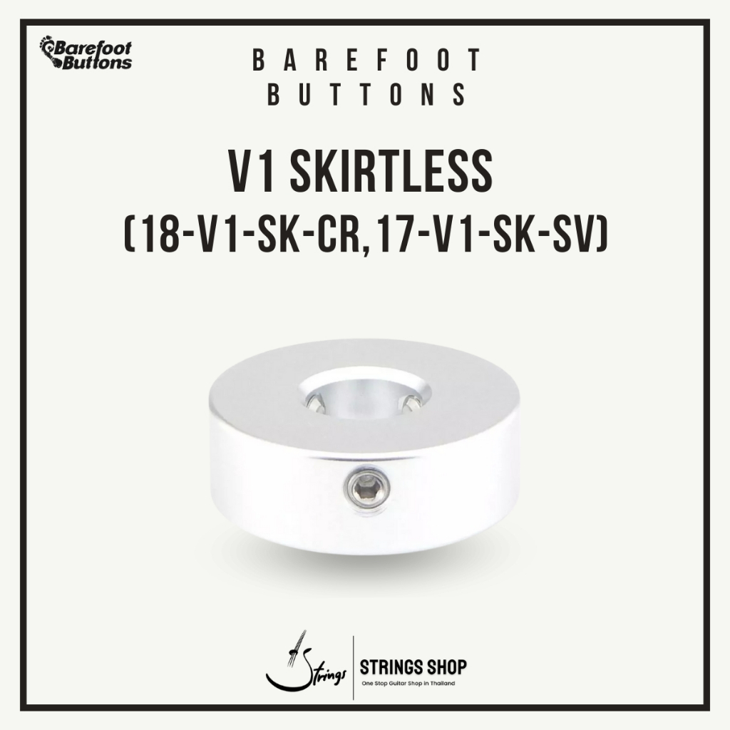 Barefoot Buttons V1 Skirtless (18-V1-SK-CR,17-V1-SK-SV)