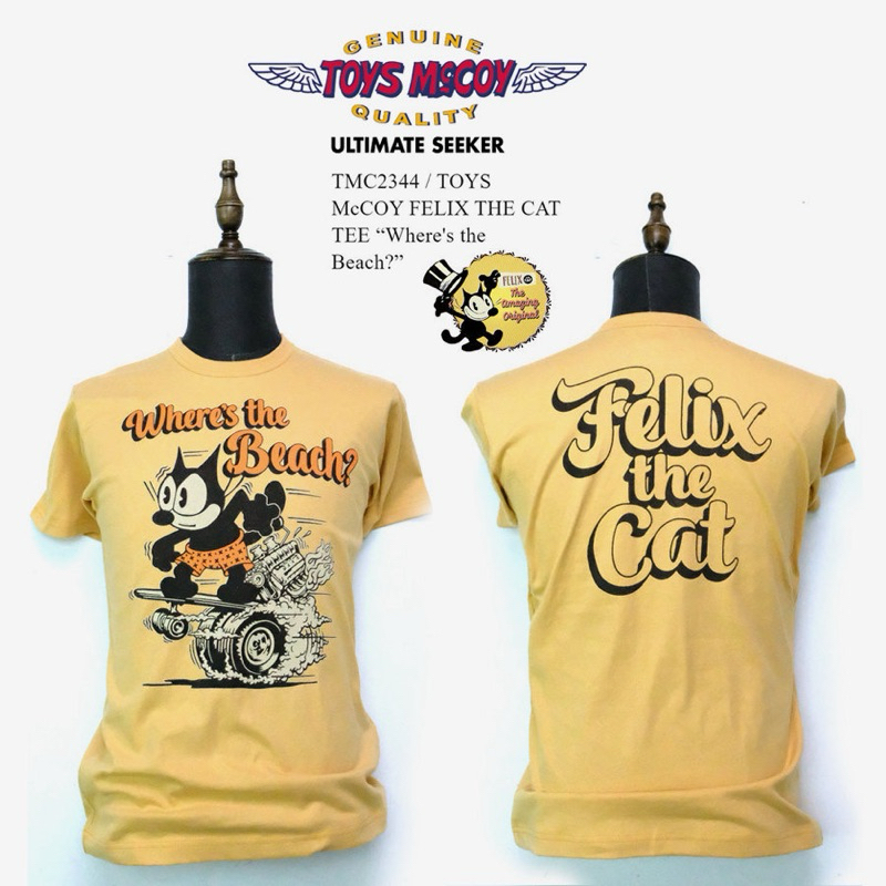 เสื้อยืด TOYS McCOY FELIX THE CAT