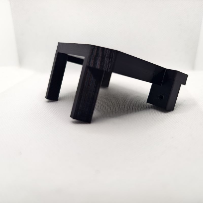 ฐานวางแอมป์ zk-f502H บนตู้ลำโพงจิ๋วHk งาน3D print