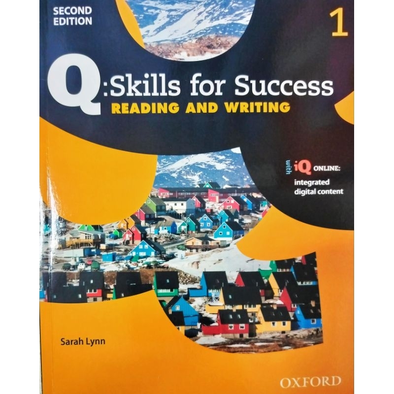 Q : Skills for Success 2nd ED 1, Reading Writing : Student's Book +iQ Online (P)