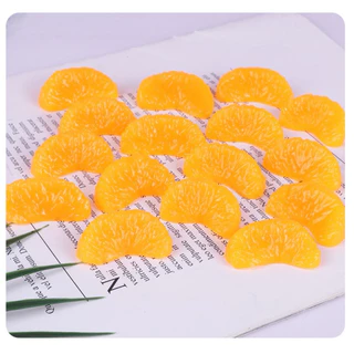 พร้อมส่ง นุ่มนิ่มส้ม กลีบส้มจำลอง บีบเล่นคลายเครียด