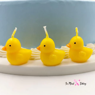 เทียนเป็ดน้อย เทียนวันเกิด(แพค3 ชิ้น)