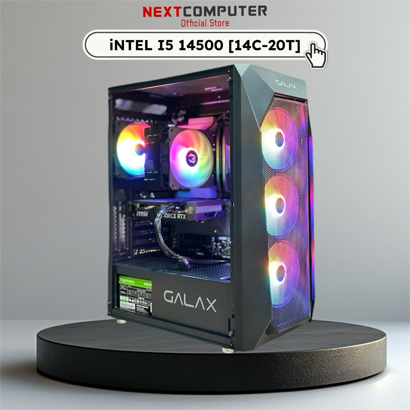 High End I5 14500 I 4070S 4080Super [SKU0048] RAM 32GB-DDR5 I M.2 512GB I PSU 700-850W I VGA เลือกได