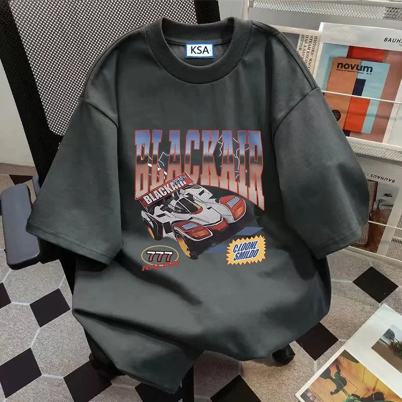 เสื้อยืดฟอกวินเทจไซส์ใหญ่ ผ้าฝ้าย 100% oversize เสื้อผ้าแฟชั่นเกาหลี เสื้อโอเวอร์ไซซ์ผู้หญิง สไตล์ฮิปฮอป ชายและหญิง อก50 thumbnail 9
