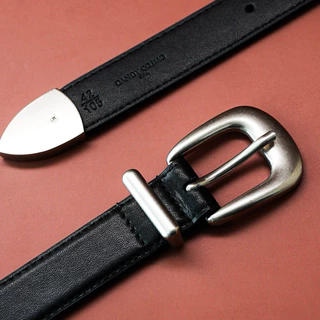 DANDY COSMO | เข็มขัดผู้ชาย หนังแท้ คุณภาพพรีเมียม PREMIUM MEN'S BELT รุ่น Belvoir 23 mm AUTHENTIC LEATHER(GENUINE)BELT