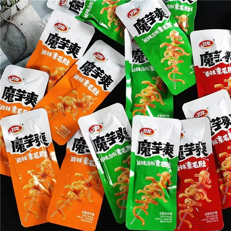 จัดส่งจากประเทศไทย（50g+30g） กรัมบุกปรุงรสหมาล่า อร่อย เคี้ยวกรุบเพลินๆ ขนมทาน หมึกปรุงรส เคี้ยวกรุบๆ บุกกรึบ