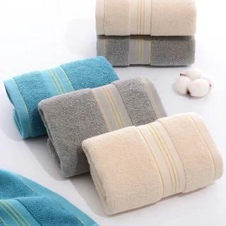 ผ้าเช็ดตัว เนื้อผ้าหนาอย่างดี ผ้าcotton100% มี 3 สีขนาด70*140cm M99
