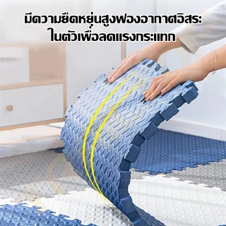 TRAILTOP แผ่นโฟมปูพื้น 30*30 ซม.โฟมยางจิ๊กซอว์ EVA 100% กันลื่น แผ่นรองคลาน มีหลายสีให้เลือก