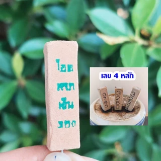 ธูปตัวเลข4หลัก โชคลาภเงินทอง 20-100 แท่ง (ทำพิธีปลุกเสกแล้ว) ธูปขอหวย ธูป ธูปเสี่ยงโชค ธูปตัวเลข ธูปใบ้หวย หวยแม่นๆ